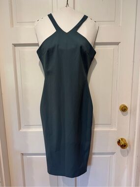 Sleek Slate Gray/Blue Dress - Women